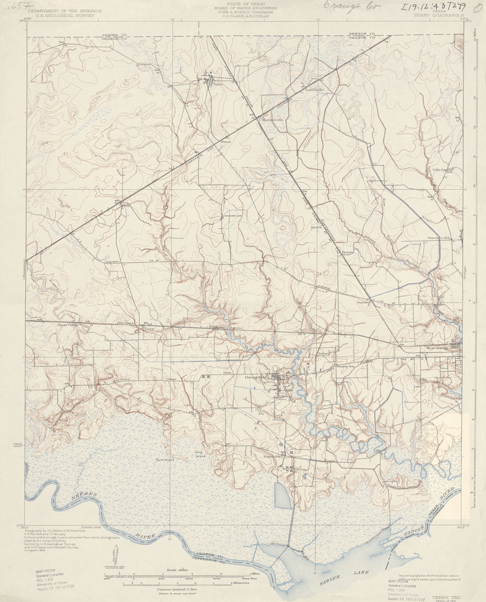 Terry 1926, USGS