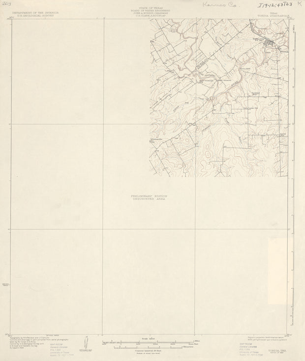 Tordia 1925, USGS