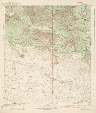 Turkey Mountain 1938, USGS
