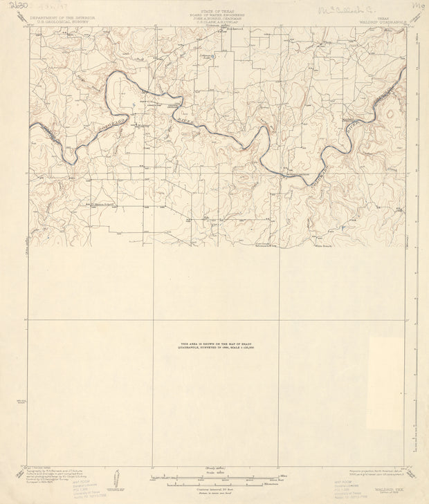Waldrip 1925, USGS