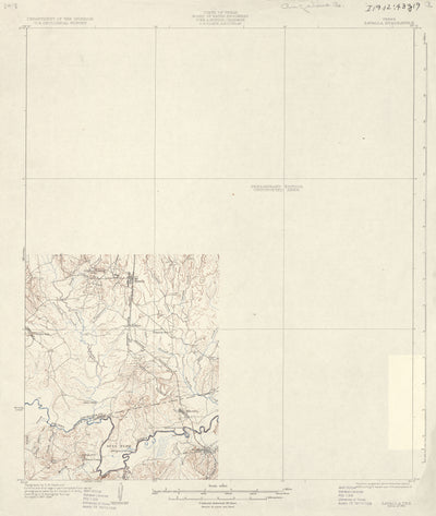 Zavalla 1928, USGS