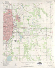 Abilene East 1957, USGS