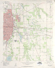 Abilene East 1957, USGS
