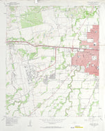 Abilene West 1957, USGS
