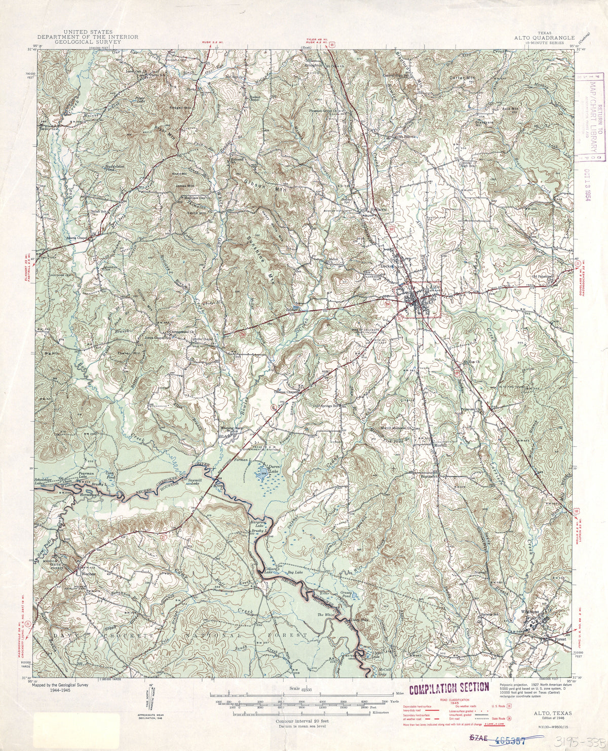 Alto 1945, USGS