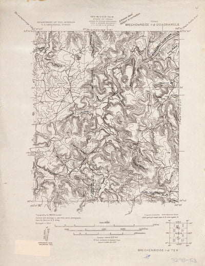 Breckenridge 1924, USGS