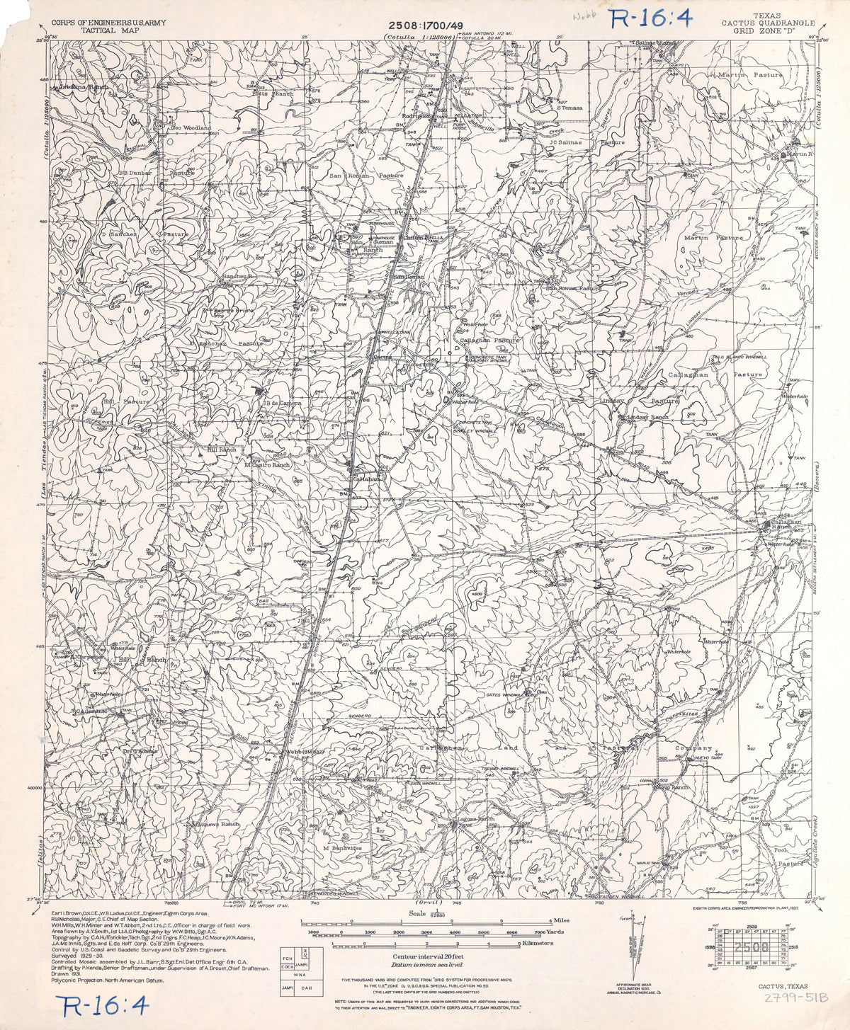 Cactus 1930, US Army Corps of Engineers