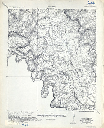 Comstock 1938, US Army Corps of Engineers