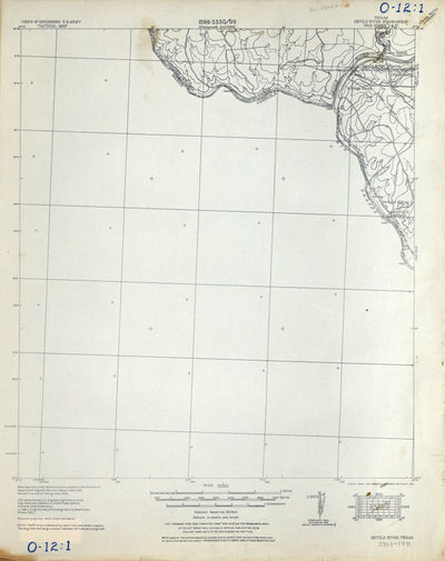 Devils River 1932, US Army Corps of Engineers
