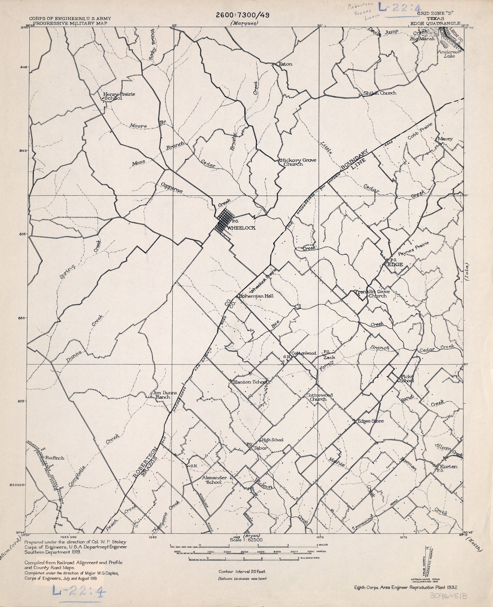 Edge 1919, US Army Corps of Engineers