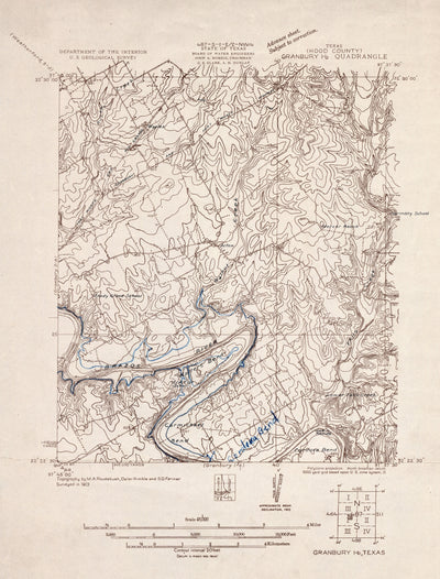 Granbury 1b 1923, USGS