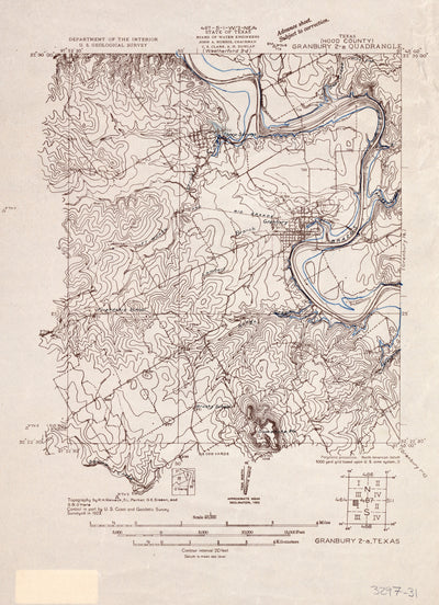 Granbury 2a 1923, USGS