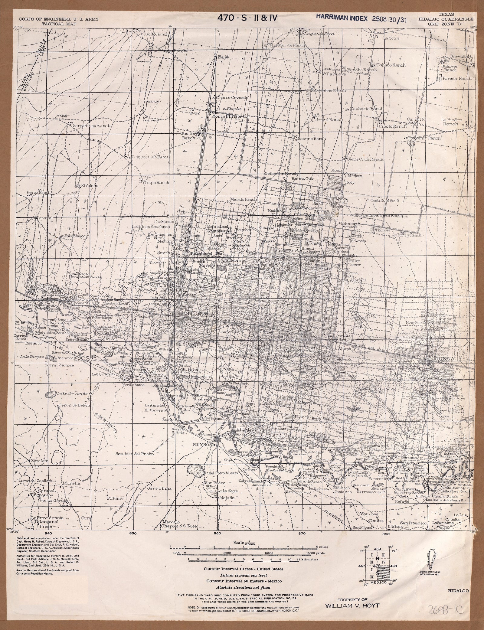 Hidalgo 192-, US Army Corps of Engineers