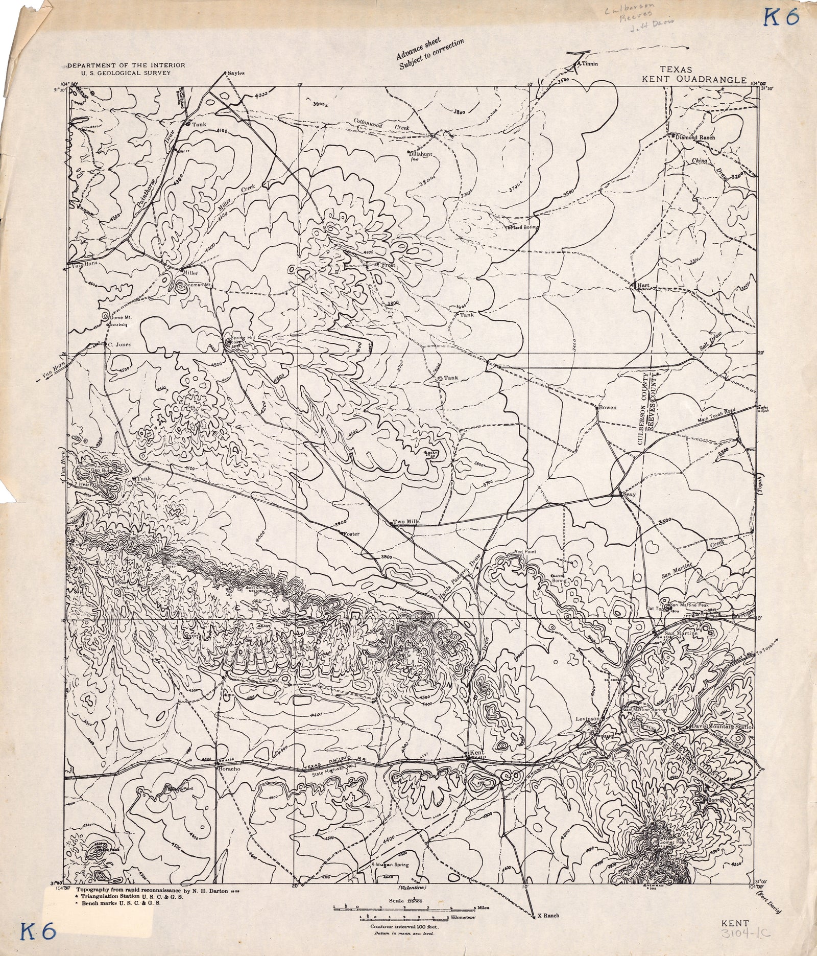 Kent 1928, USGS