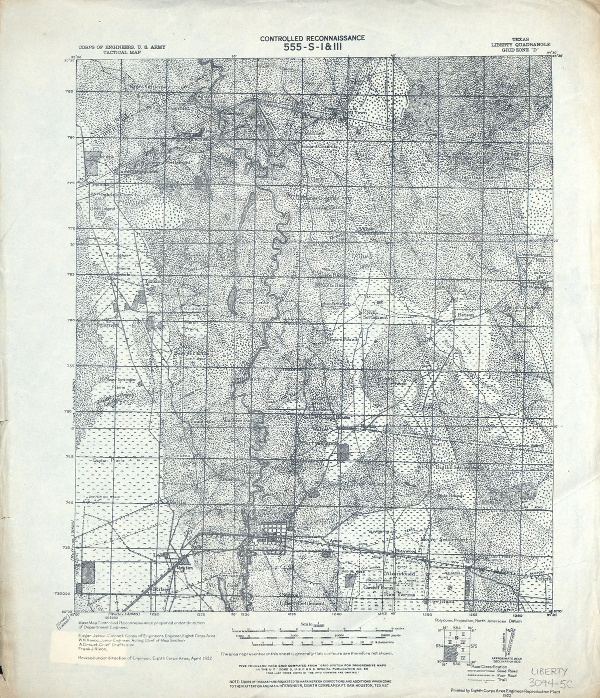 Liberty 1922, US Army Corps of Engineers