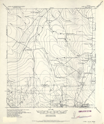 Loma Alta 1937, US Army Corps of Engineers