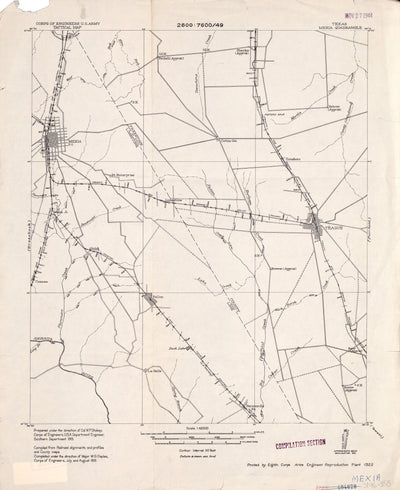 Mexia 1919, US Army Corps of Engineers