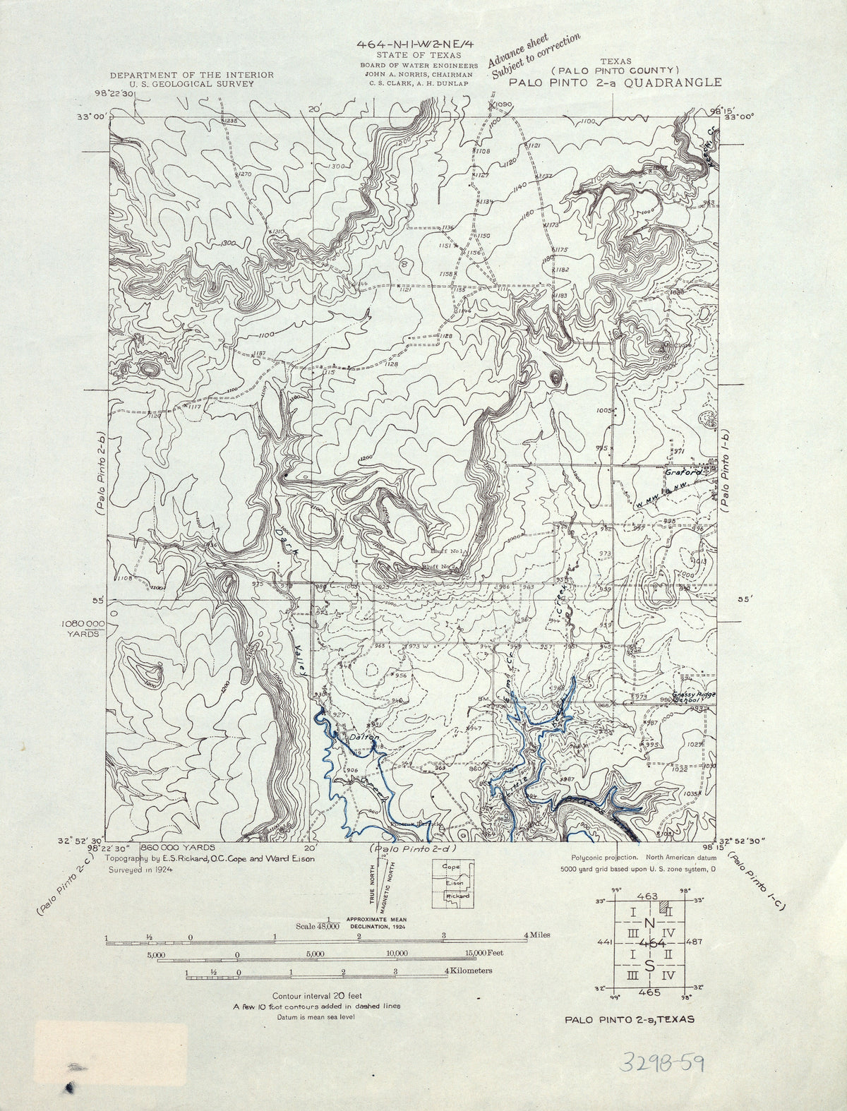 Palo Pinto 2a 1924, USGS