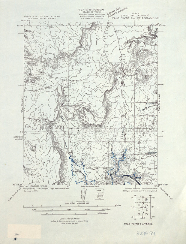Palo Pinto 2a 1924, USGS