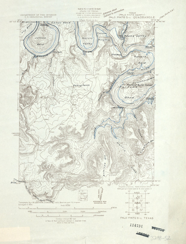 Palo Pinto 2c 1924, USGS