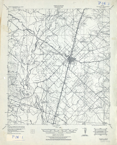 Pearsall 1928, US Army Corps of Engineers