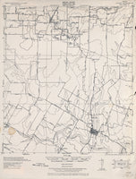 Poteet 1929, US Army Corps of Engineers