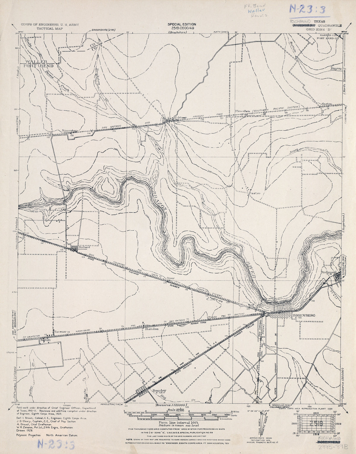 Richmond 1929, US Army Corps of Engineers