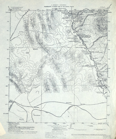 Ruidosa 1921, USGS