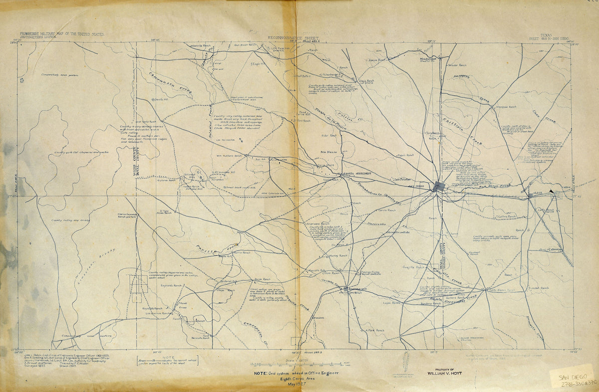 San Diego 1899, US Army Corps of Engineers