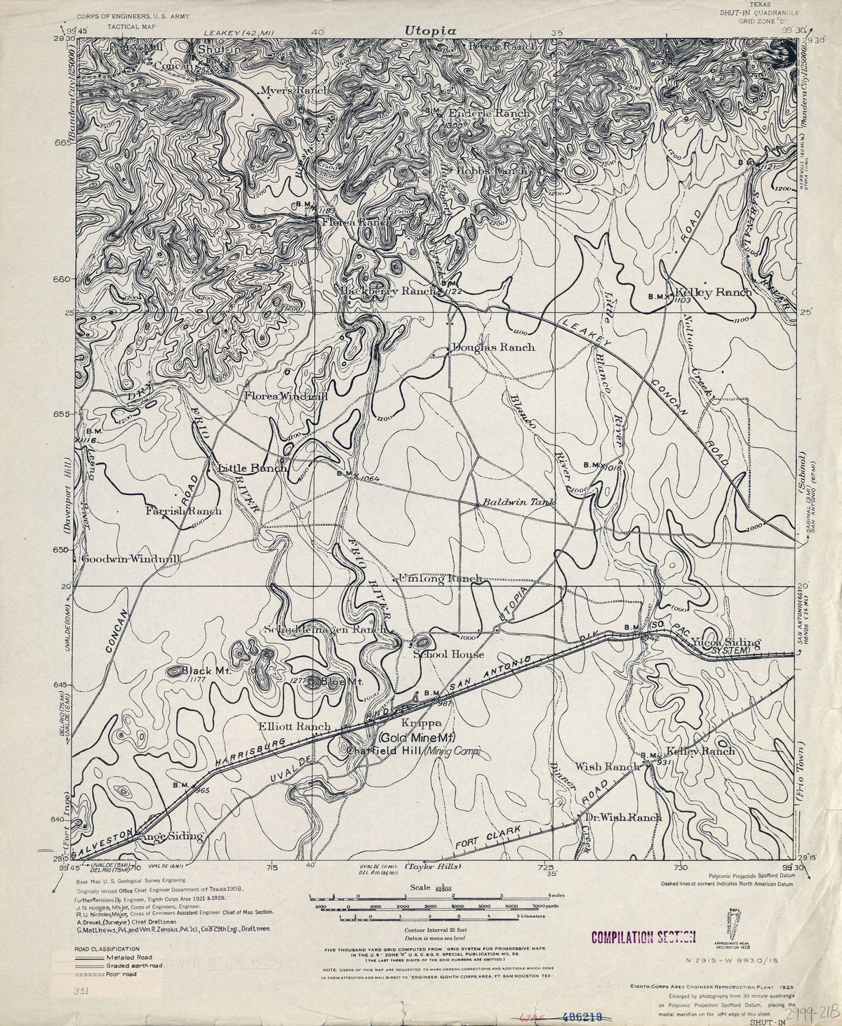 Shut In 1928, US Army Corps of Engineers