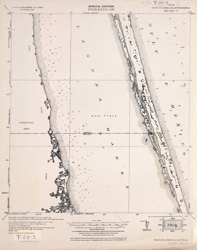 South of Lopena Island 1929, US Army Corps of Engineers