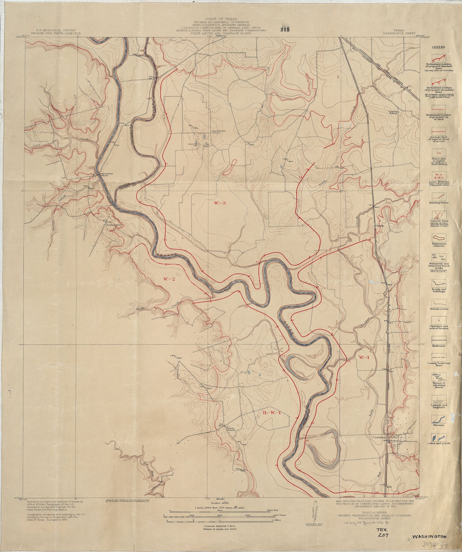 Washington 1910, USGS