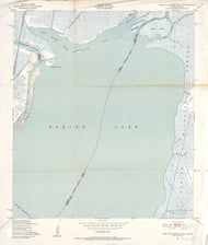 West of Greens Bayou 1943, USGS