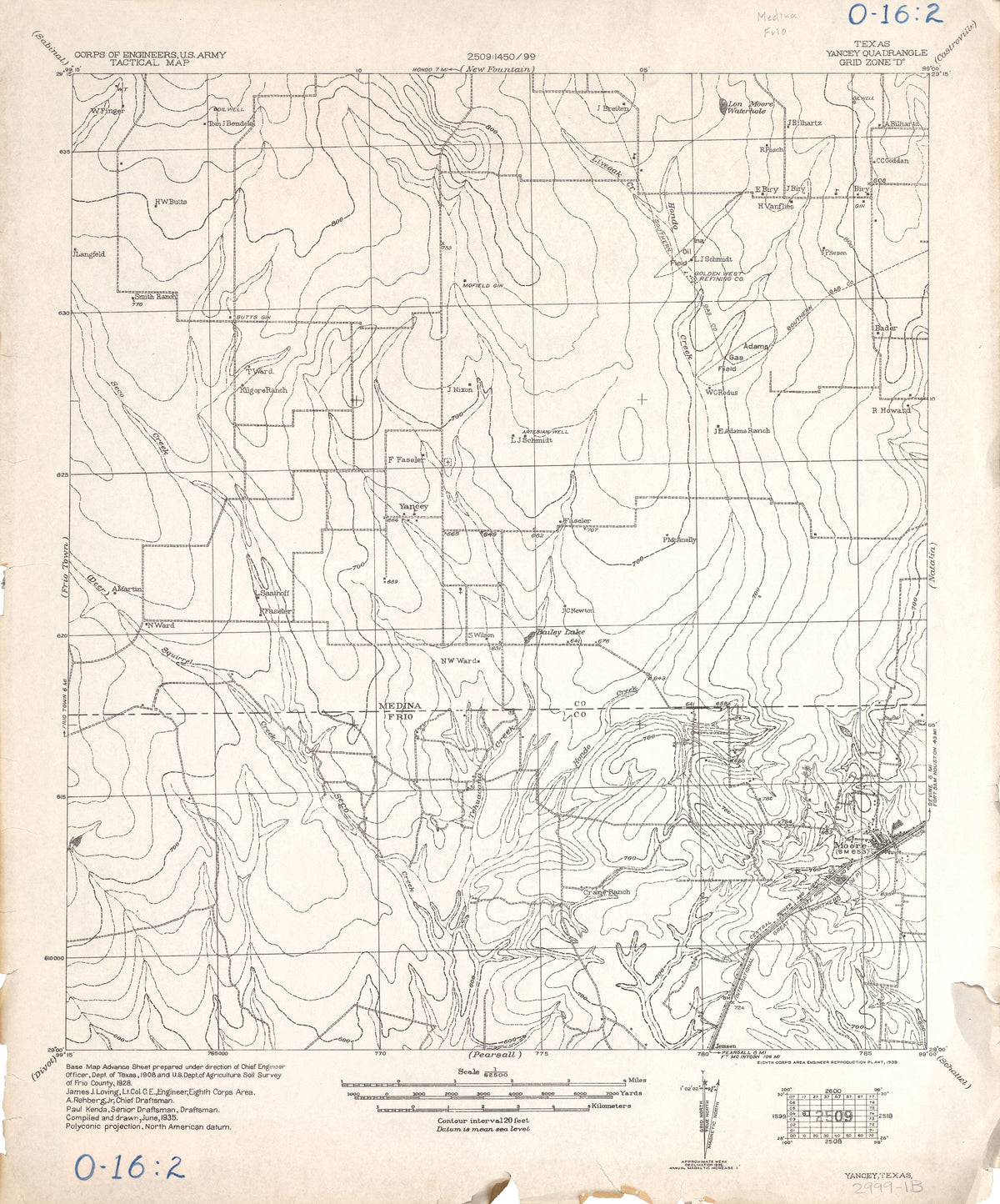 Yancey 1928, US Army Corps of Engineers