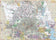 Houston-Harris County Wall Map by Key Maps