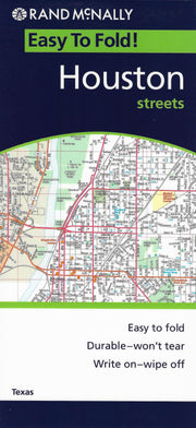 Houston EasyToFold by Rand McNally