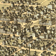 Belleville, Illinois by A. Ruger, 1867