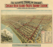 Chicago Rock Island and Pacific Railway Station, 1897