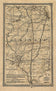 Colton's Railroad Map of Illinois, 1861