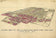 Rascher's birds eye view of the Chicago packing houses & union stock yards, 1890