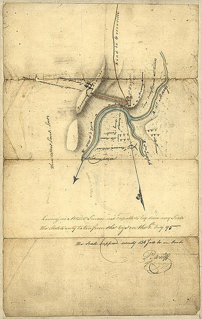 Fort Wayne, Indiana by P.M. Neff, 1795