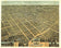 Bird's eye view of the Lexington, Kentucky by A. Ruger, 1871