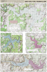 Lakes Cisco, Clyde, Coleman & Leon by True North Publishing