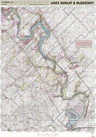 Lakes Dunlap & McQueeney by True North Publishing
