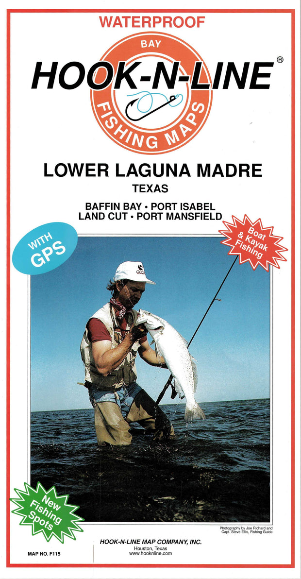 Lower Laguna Madre Fishing Map by Hook-N-Line
