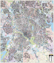 Dallas Wall Map by Mapsco