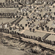 Dedham, Mass. by E. Whitefield, 1876