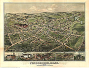 Foxborough, Mass., by O. H. Bailey & J. C. Hazen, 1879