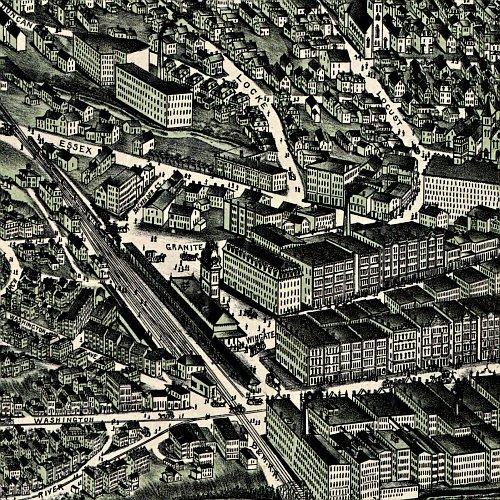 Haverhill, Massachusetts by O.H. Bailey & Co., c1893