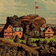Home of the Hutchinson Family, High Rock, Lynn, Mass. by C.A. Shaw and H.J. Hutchinson, c1881